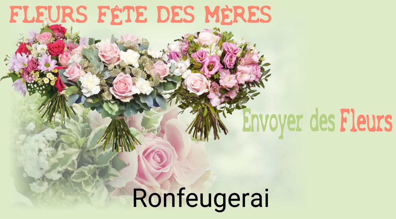 Bouquet de Fête des Mères livré à Ronfeugerai